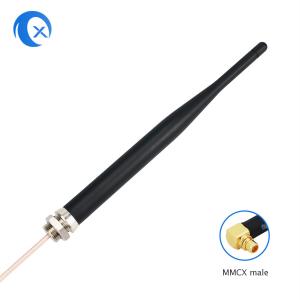 Bulkhead Mount 3G 4G LTE Omni Antenna With Rg316 Cable MMCX Connector