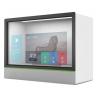 China 65&quot; 4K LCD Advertising Transparent Showcase Display Box Digital Signage wholesale