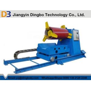 China Máquina hidráulica de Uncoiler com sistema de controlo do inversor do vetor do PLC com estação hidráulica supplier