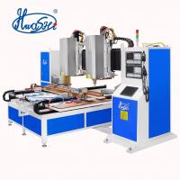 China Seven 7Axis Cnc Spot Welding Machine Double Heads Automatic Sheet Metal For Squat Rack on sale