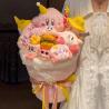 China Valentine's Day Birthdays Plush Flower Bouquet Gift Set 20x35cm Luxury Cartoon Present for Girlfriend wholesale