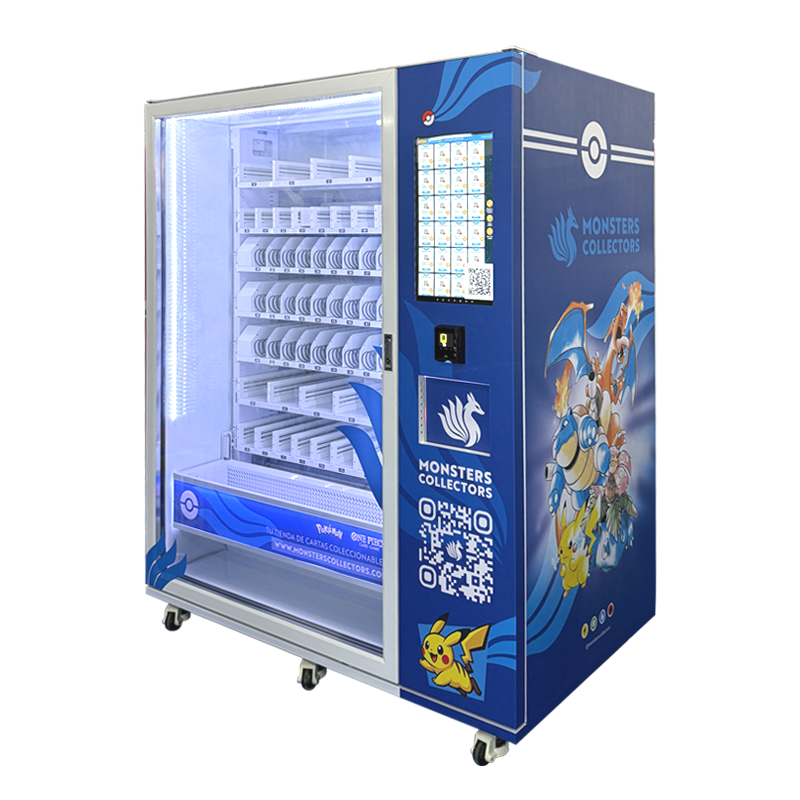 China 270-720 Capacity Monster Collection Vending Machine with Cooling System 3-20°C and 24V Electric Heating Defogging wholesale