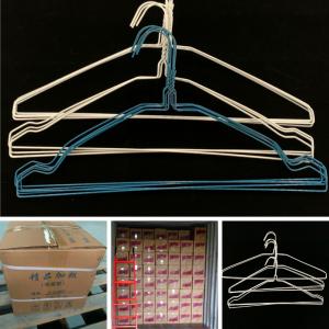 China 16inch Powder Coated Wire Hanger 500pcs Per Box With Good Price wholesale