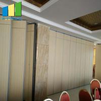 China Sound Proof MDF Board Movable Partition Walls Exhibition Hall / Ballroom on sale