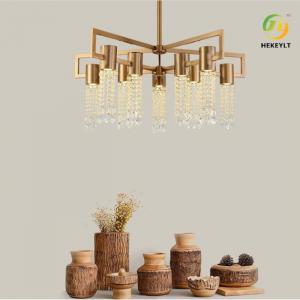 Customized Decoration Glass Pendant Light For Wedding Living Room E27