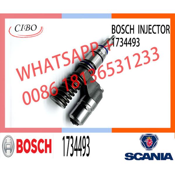 Assemblée originale 1734493 d'injecteur de carburant de l'injecteur de carburant 0414701092 de moteur diesel pour SCANIA DC13076A