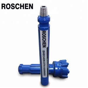 Marteaux de pouce DTH de Copco DHD340 4 d'atlas et outils à pastilles