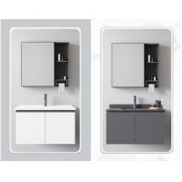 China Double Bathroom Wash Basin Cabinet 1500mm Wall Hung Vanity on sale