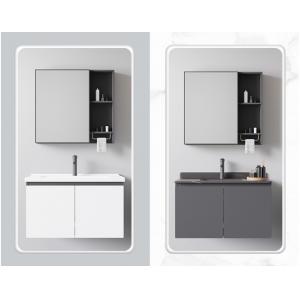 China Double Bathroom Wash Basin Cabinet 1500mm Wall Hung Vanity supplier