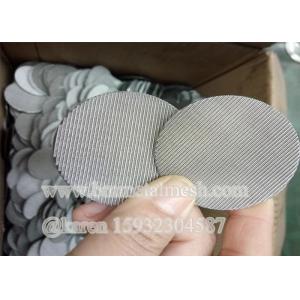 China Circle extruder screen mesh filter for foaming machine diameter 45mm wholesale