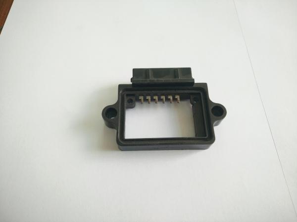 Black Color Insert Injection Molding For Connector Parts , Precision Tooling Making