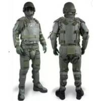 China Army Green Full Body Riot Suit Polyethylene Foam Lining Riot Control Suit on sale