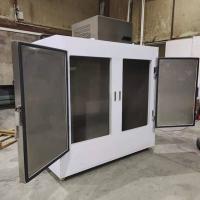 China Stainless Steel 525W Refrigerated Ice Bag Storage Bin Freezer on sale