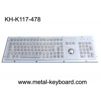 China Vandal - Resistance IP65 Industrial PC Keyboard with 25MM Metal Trackball on sale