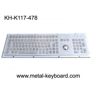 China Vandal - Resistance IP65 Industrial PC Keyboard with 25MM Metal Trackball supplier