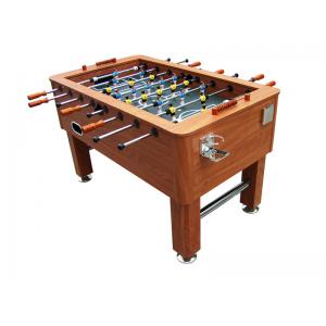 China Standard 5FT football table classical soccer table with wood handle optional player supplier