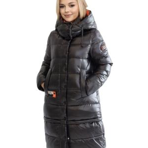 FODARLLOY Cold Weather Women's Long Sleeves Coats Windproof Jacket Casual Cotton-padded Clothes Women Winter Warm Coat