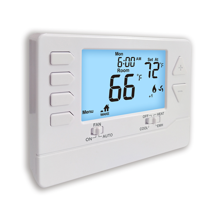 Riseem Conventional or Heat Pump 7 Day Programmable Thermostat has You Covered for Optimal Temperature Control