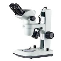 stereo zoom microscope track stand binocular zoom microscope down light 6.7X-45X