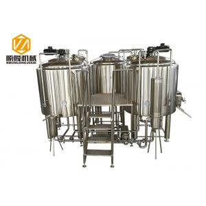 China manual control Beer Brewing Equipment 1000L microbrewery with indoor condenser supplier