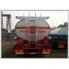China 6x4 Fuel Oil Truck , Safe Driving Gasoline Delivery Truck Full Air Suspension System wholesale