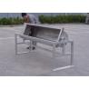 High Capacity Stainless Steel Water Trough With Turnover Drainage