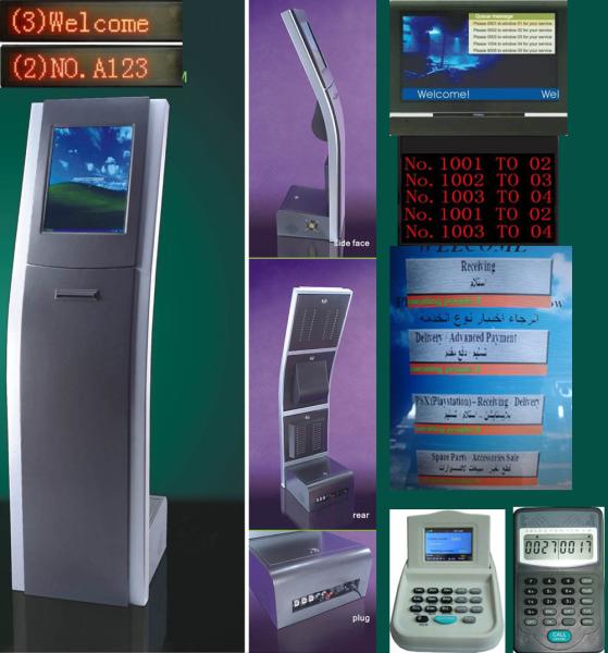 queue system/electronic queuing system/queue management solutions/information Kiosk