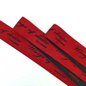 Customized Stretch Lace Trim Wholesale Elasticated Ribbon Patterned Elastic Ribbon
