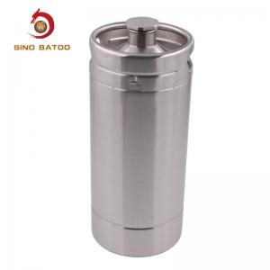 4L Small Stainless Mini Keg Single Wall Customized Logo