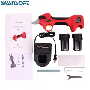 2.5CM Battery Orchard Pruer Long Time Use 14.4V Cordless Battery Powered Electric Pruners Shears Scissors for Pruning