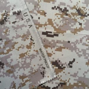 21s*21s Digital Waterproof Camouflage Fabric Workwear Material Twill 3/1