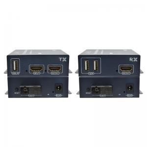 20KM HDMI KVM Fiber Extender With Loop Out 1080P Extender HDMI Over Fiber