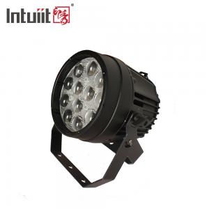 China 1915lm LED Stage Light Zoom 12pcs 10W Par Can Light For Outdoor Concert Lighting supplier