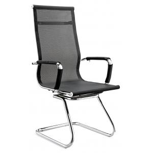 Comfy  Office Meeting Chairs , High Back Mesh Computer Chair With Arms