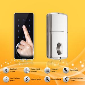 China Bluetooth Full Smart Home System Finger Touch Keypad Password Door Lock supplier