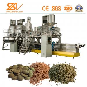 China Animal Feed Processing Machine / Floating Fish Feed Machine SGS Certification supplier