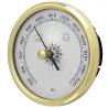 Vintage Brass Indoor Outdoor Thermometer Hygrometer For Garden Greenhouse