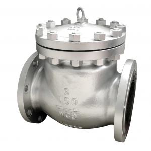 ASTM A217 C5 Bolted Bonnet Flange Full Bore Swing Check Valve 18" CL150