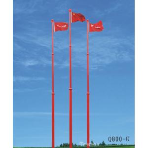 Motorised Automatic Telescopic Aluminium Flag Pole , 50m Remote Control