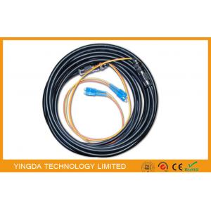 SC FC SC ST MU MT-RJ E200 SMA Fiber Optic Pigtail Cable For TV 2 Fibers , 4 Fibers