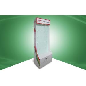 China Color Printing Corrugated Cardboard Product Display Stands Free Standing supplier