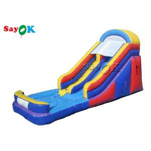 China Commercial Inflatable Slide Outdoor Inflatable Water Slides Backyard Adult Kid Playground PVC Inflatable Pool Slide supplier