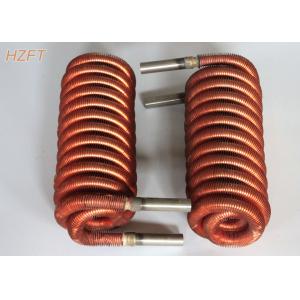 China High thermal Finned Coil Heat Exchangers For Fuel Gas Condensers , Fan Coil Unit supplier