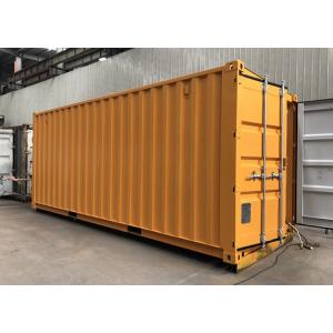 Luxury Prefabricated 20GP Tempered Glass Prefab Office Container