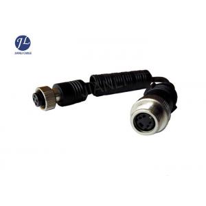 China S Video 4 Pin Mini Din Cable Waterproof Connector For Car DVR Camera System supplier