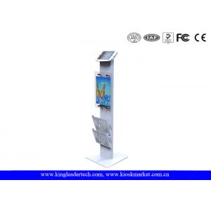 China Mini Secure Ipad Kiosk Stand Lockable , Ipad Display Stand Leaflet Rack supplier