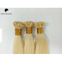 China 12'' to 30'' Indian Remy Hair Natural Straight 613# color U-tip Hair Extension on sale