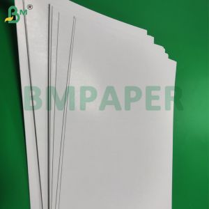 310g 320g Gloss Black Core Poker Paper For Game Card Anti Peeping 8.5'' x 11''