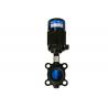 China Wafer Style Electrically Operated Butterfly Valve DN65 DN80 Black High Torque wholesale