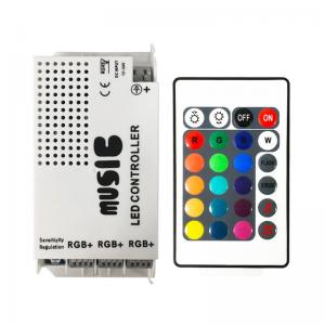 24 Button RGB LED Strip Music Controller With CE ROHS Certification